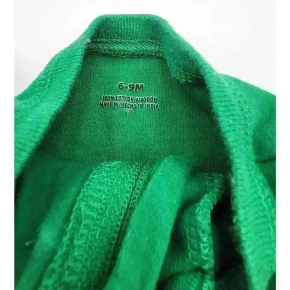 Boy's 6-9 M Halloween Zipper Sleepers - Glow in the Dark Skeleton & Frankenstein - Picture 7 of 8